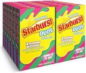 Starburst Duos Singles To Go Powdered Drink Mix, Strawberry Watermelon, 12 Boxes with 6 Packets Each - 72 Total Servings, Sugar-Free Drink Powder, Just Add Water, 6 Count (Pack of 12)