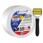 Eternabond Camper Roof Sealant Tape 4 inches by 50 feet with Seam Roller Included - Roof Leak Repair Kit for EPDM, TPO, and All Roof Types - Waterproof, Weatherproof, UV-Resistant