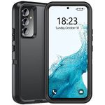 ottpluscase for Samsung Galaxy A54 5G Case，Heavy Duty Shockproof Dustproof Cover Soft TPU Hard PC Military Protective Tough Durable Phone Cover for Samsung A54 5G -Black