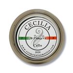 CECILIA ‘A Piacere’ Rosin for Cello, Rosin Specially Formulated Cello Rosin for Cello Bows (MINI (Half Cake))