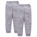 NEVA Baby Kids Boys & Girls Winter Thermal Wear Lower Body Warmer Bottom Grey Color Pack of 2