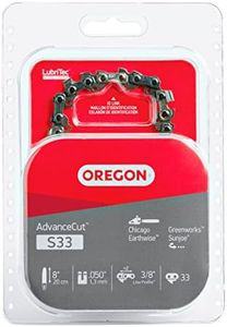 Oregon S33 Pole Saw/Chainsaw Chain for 8-Inch Bar, 33 Drive Links, 050" Gauge, 3/8" Pitch, Fits Chicago, Earthwise, Greenworks, Sun Joe