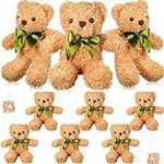 9 Pieces Cute Bear Stuffed Animals,