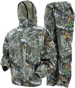 FROGG TOGGS Men's Standard Classic All-Sport Waterproof Breathable Rain Suit, Realtree Edge, XX-Large