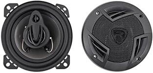 Pair Rockville RV4.3A 4" 3-Way Car Speakers 500 Watts / 70w RMS CEA Rated Total