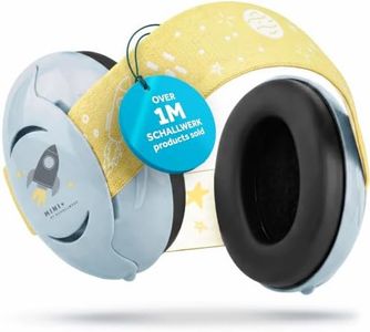Schallwerk ® Mini+ Baby Ear Muffs (Rocket Ice) – Noise Protection for Babies, Infants, Toddlers – CE & ANSI Certified – Kids Noise Reduction Headphones