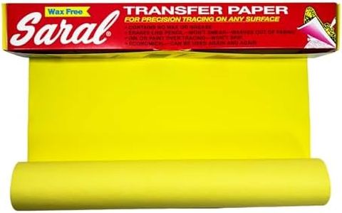 (Yellow) - Saral Wax Free Transfer Paper - Yellow - 30cm x 3.7m Roll