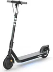 OKAI Neon Electric Scooter - Up to 15.5 MPH, 25 Miles Long Range Electric Scooter for Adults and Beginners, Lightweight Commuter Scooter with Ambient Light, UL Tested(Black)