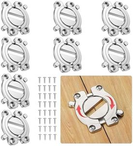 Mdkave Table Leaf Locks and Latch,Rotating Lock Design for Table Extension