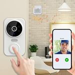 WiFi Video Doorbell,Smart Wireless 