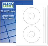 Blank Labels CD/DVD Labels, 5931 Te