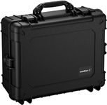 Condition 1, 25" # 289 XL Large Storage Case, Waterproof Hard Case, Dustproof Protective Luggage, Lockable Storage Box With Customizable Foam Insert, For Camera, Tactical, Scientific Gear, Black