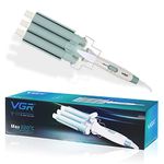 VGR V-595 Professional Electric Hair Curler | Stylish Hair Styling 3 Barrel Professional Hair Curler with 220° C Max Heat Setting