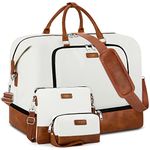 Travel Weekender Bag for Women Overnight Bag with Shoe Compartment Travel Duffel