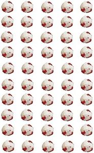 DINGO GOOF Ball Bulk LOT Packs Low Fat High Protein Quality Rawhide Dog Treats(Small - 1.5 inch 50 Goof Balls)