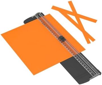 A4 Paper Cutter,14.5Inch Aluminum Alloy Blade Straight Trimmers with Protractor Ruler,Scrapbook Paper Cutters for Coupon,Cardstock,Label,Christmas and Birthday Gifts(1PC,Black)