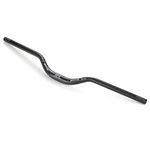 BUCKLOS Mountain Bike Handlebars 31.8mm - 30/50/90mm Rise MTB Aluminum Alloy Handlebar - 720/780mm Extra Long Bicycle Riser HandleBars for E-Bike Folding Bike Downhill Racing.