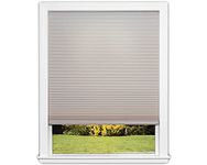 Easy Lift Trim-at-Home Cordless Cellular Light Filtering Fabric Shade Natural, 48 in x 64 in, (Fits windows 31"- 48")