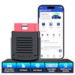 MUCAR BT200 OBD2 Scanner Bluetooth for iOS & Android, Full System Car Diagnostic Code Readers & Scan Tools, Oil Reset/SAS Calibration(One Year Free), Check Engine Light, Auto VIN, Lifetime Free Update