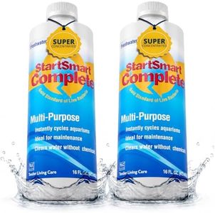 TLC Products StartSmart Complete Freshwater Aquarium Cycle Starter & Beneficial Nitrifiers, Supports Clear Water & Biofiltration, Reduces Excess Sludge, 12 oz (355 ml) (Pack of 2)
