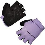 Endura Women's Xtract Cycling Mitt Glove - Pro Road Bike Gloves Black, X-Small Violet, Medium