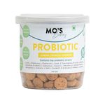 Mo's Probiotic Cookies, 150 G | Lemon Crinkle Cookies | Probiotic Supplement With 13 Billion CFU | 33 Probiotic Strains | Improve Digestion & Gut Health | Acidity Relief