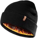 FURTALK Mens Beanie Fleece Lined Wi