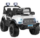 SKYA STAR Pobo Battery Operated Jeep for Kids Ride On Toy Kids Car with Bluetooth Music & Light | Electric Baby Car Jeep | Perfect for Boys & Girls Drive [2 to 7 Years, White]