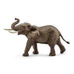 Schleich Male African Elephant Toy Figure