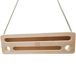 YY Vertical | Hangboard for Rock Climbing in Recycled Rubber Wood | Designed to Strengthen Your Fingers, Grips and Arms