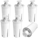 6-Pack Replacement Filter for Brita Pitcher and Dispensers,Water Filters Compatible for Britta OB03, 0B03, Classic 35557, Mavea 107007, Everyday, Marina, Grand, Lake and More - APPLIANCEMATES