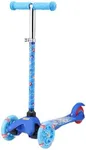 Sonic The Hedgehog Self Balancing Kick Scooter with Light Up Wheels, Extra Wide Deck, 3 Wheel Platform, Foot Activated Brake, 75 lbs Limit, Kids & Toddlers Girls or Boys, for Ages 3 and Up