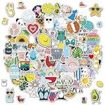 SYCARON Waterproof Sticker Pack, 100 PCS Mixed Stickers Cute Animal Vinyl Stickers Pack Decals for Water Bottle, Laptop, Phone, Luggage, Skateboard Stickers for Teens Girls Kids, Gift for Kids