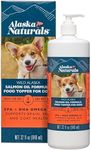 Alaskan Naturals Wild Salmon Oil Natural Supplement for Dogs, 8-Ounce