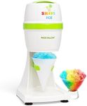 Nostalgia Snow Cone Shaved Retro Table-Top Slushie Machine-includes 1 Reusable Plastic Cup and Ice Molds, Hawaiian