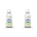 EcoHydra Alcohol Free Hand Sanitiser Spray - 100ml | NHS Approved, Hospital Grade Sanitiser | Kills Up To 99.9999% of Bacteria and Viruses | Kind On Skin, Safe For Children, Unscented (Pack of 2)