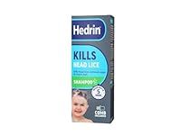 Hedrin Head Lice Shampoo & Comb Kit, Kills Head Lice & Eggs in 5 Minutes, Clinically Tested, Suitable for Adults & Children, 200ml (8 x 25ml Treatments), (Formerly All-in-One - Packaging May Vary)