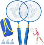 Kids Badminton Rackets Set with Sof