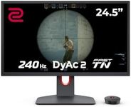BenQ ZOWIE XL2540K Esports Gaming Monitor | 24.5 inch 240Hz XL Setting to Share | 120Hz Compatible for PS5 and Xbox Series X, black