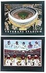 Philadelphia Phillies Little Legends Framed Lithograph and Veteran Stadium Framed Aerial Photo Set of 2 LL6009