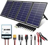 120W Portable Solar Panel Kit with 