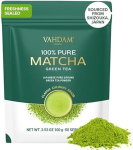 VAHDAM, Matcha Thé Vert (100g) 100% Pure Poudre De Thé Vert Matcha Japonais Authentique | Matcha Culinaire Classique Du Japon | Pur Issu De Culture Japonaise