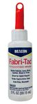 Fabri-Tac 59 ml Medium Bottle, Clear, Permanent Adhesive, Fabric Glue