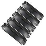 Uniflasy 14.6" Grill Heat Plates for Nexgrill, Members Mark, Dyna-Glo, Uberhaus, Grill Master, Backyard Gas Grill, Porcelain Steel Flame Tamer, Flavor Bar Replacement Parts, 5 Pack