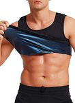 OLSIC Advance Sweat Shapewear Vest Belt for Women, Polymer Shapewear, Workout for Weight Loss Waist Body Slimming, Trainer (XL) Black