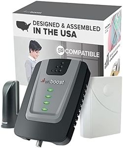 weBoost Home Room - Cell Phone Signal Booster | Boosts 4G LTE & 5G for all U.S. Networks & Carriers - Verizon, AT&T, T-Mobile & more | Made in the U.S. | FCC Approved (model 472120)