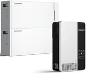 GROWATT 3500W Hybrid Solar Inverter Combo with2*ALP5120Wh and Cable, DC 48V to 120V AC Pure Sine Wave Off Grid for 48V Lithium AGM Battery Home Energy System, Support Parallel, UL1741, IEEE1547