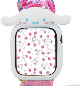 Sonix x Sanrio Apple Watch Cover | Bumper Case for Apple Watch | Protective Silicone Cover | Fits 38mm/40mm/41mm | Cinnamoroll - White