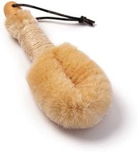 Natural Sisal Body Brush, Made from Sisal Plant Fibers, Deeply Cleansing Exfoliator for Removing Dead Skin Cells