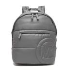 Michael Kors Rae Medium Nylon Backpack, Heather Grey, One Size